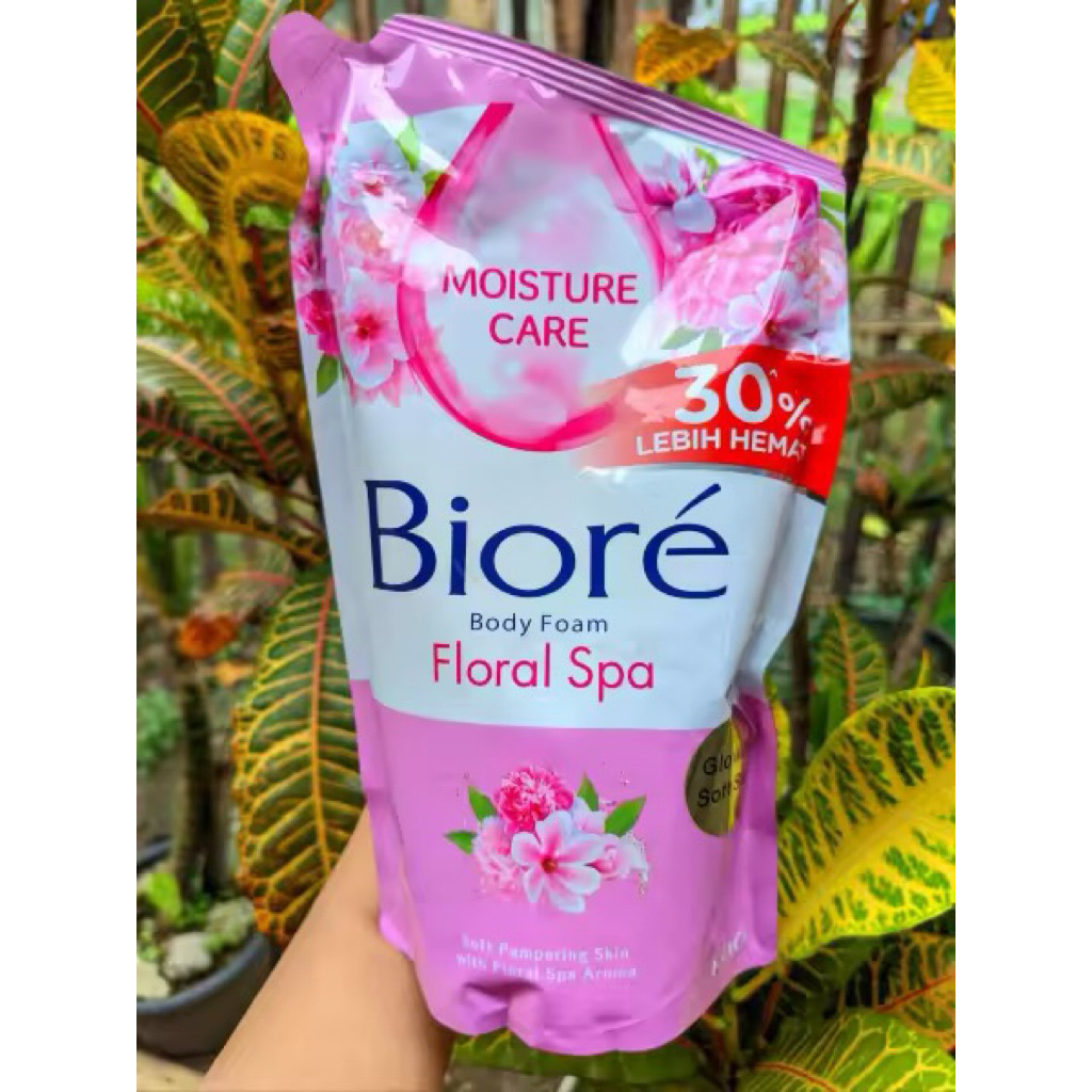 Biore Sabun Mandi Cair Body Foam Pouch 800 ml biore body wash 800ml promo
