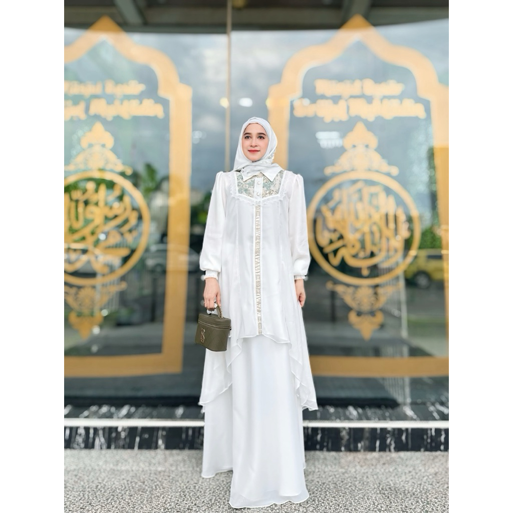 ELES ANSAIRA SET BY LINA SUKIJO/LINA SUKIJO GAMIS SYARI PREMIUM