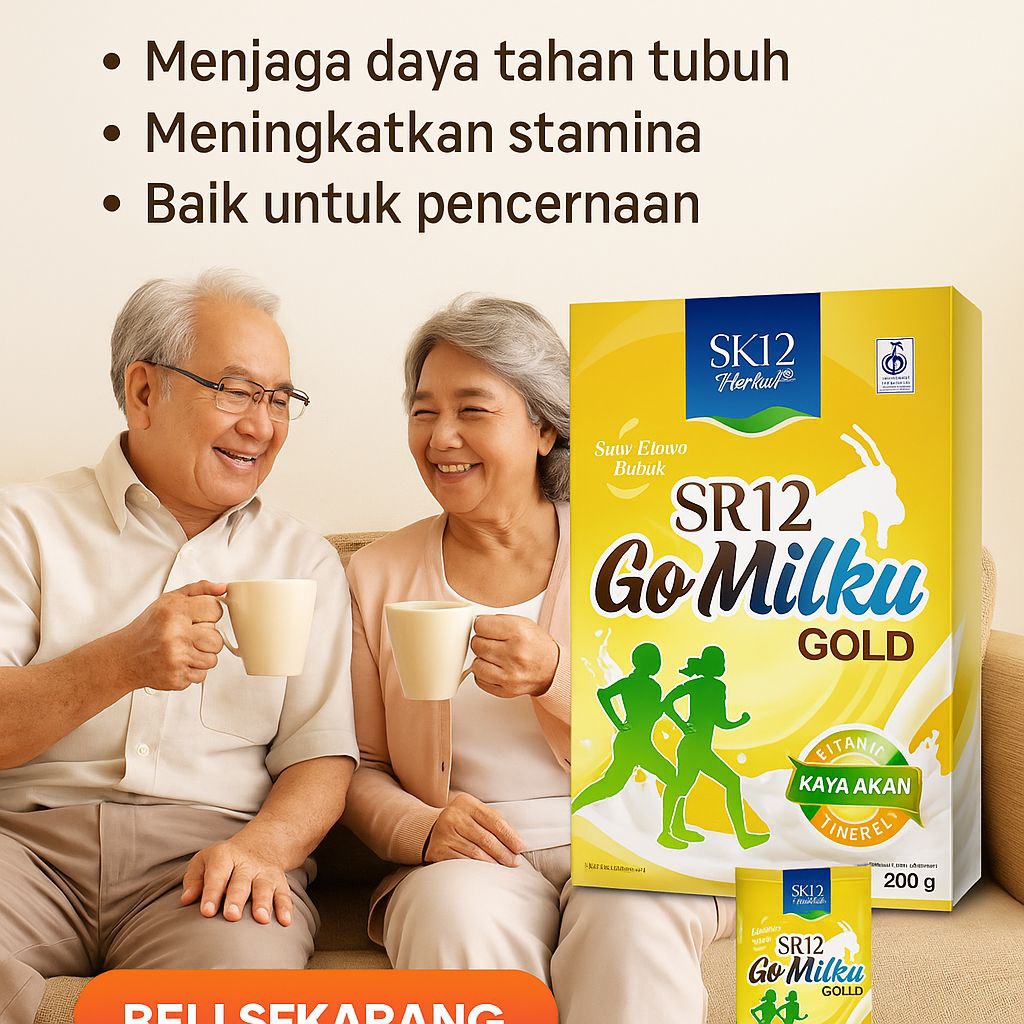 

SR12 GO milku Gold susu etawa kambing rendah lemak tinggi kalsium bebas gula