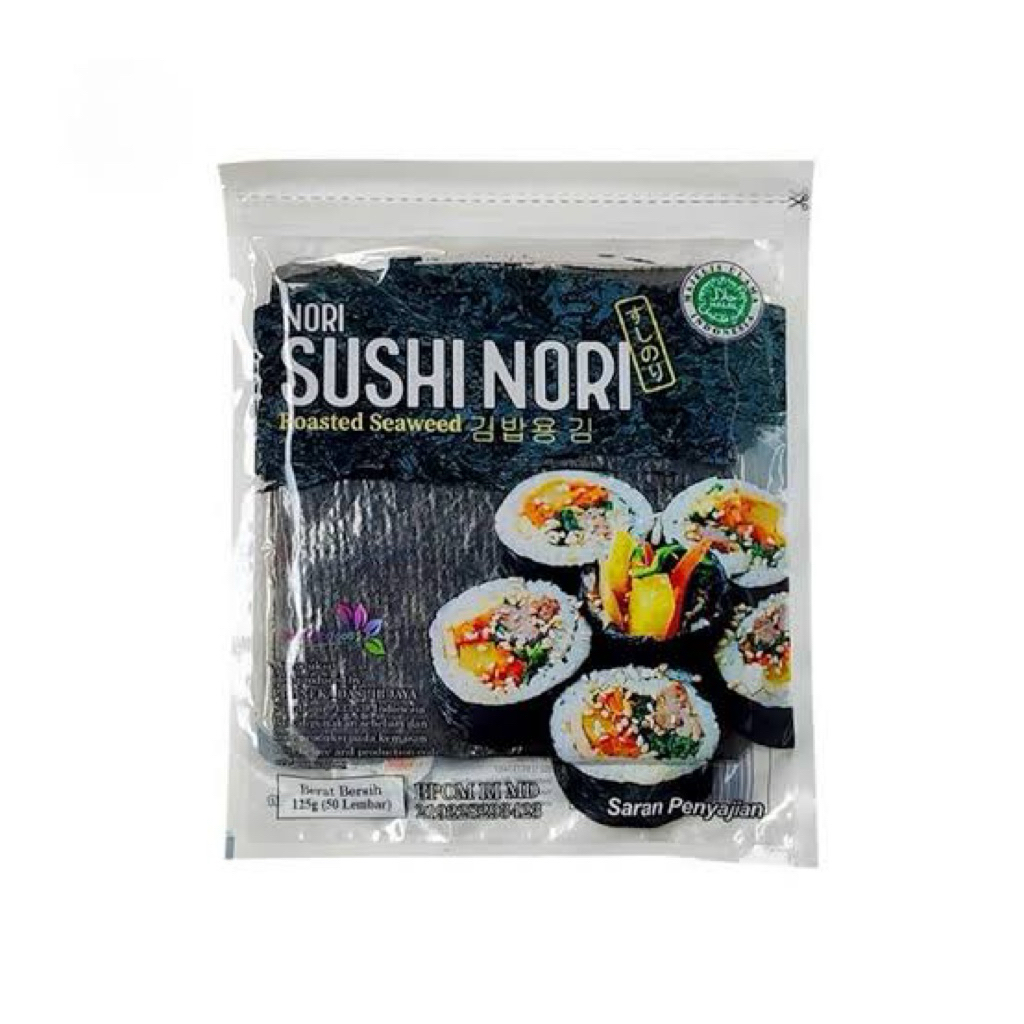 

Sushi Nori Rumput Laut Panggang isi 10 Lembar