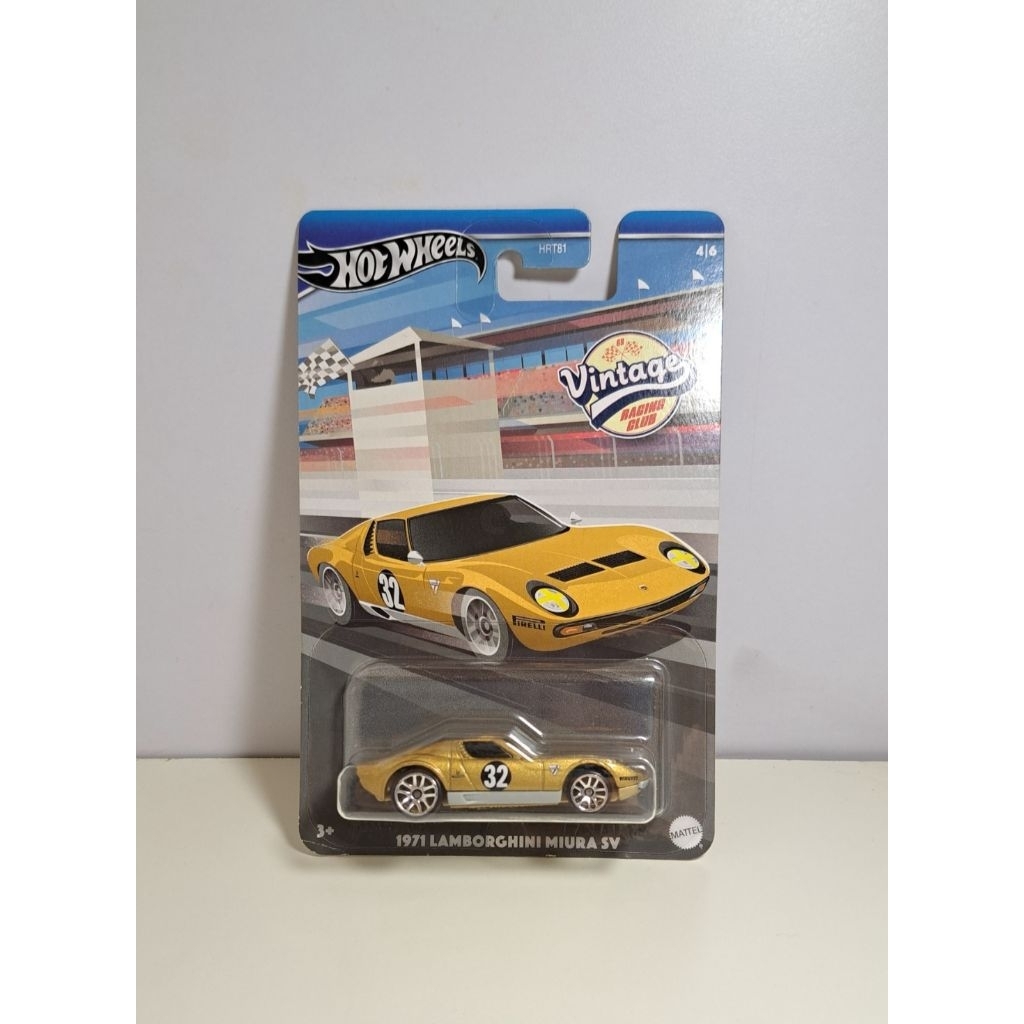 Hot Wheels Lamborghini Miura SV Vintage