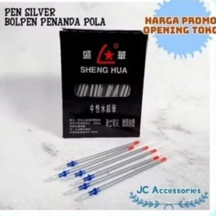 

PEN SILVER SHENG HUA YHG BIGHEADIOO BIG HEAD BIGHEAD HOLSTEN LEATHER MARK PENANDA POLA KAIN KULIT BAHAN TINTA PERAK PEN GEL SHENGHUA