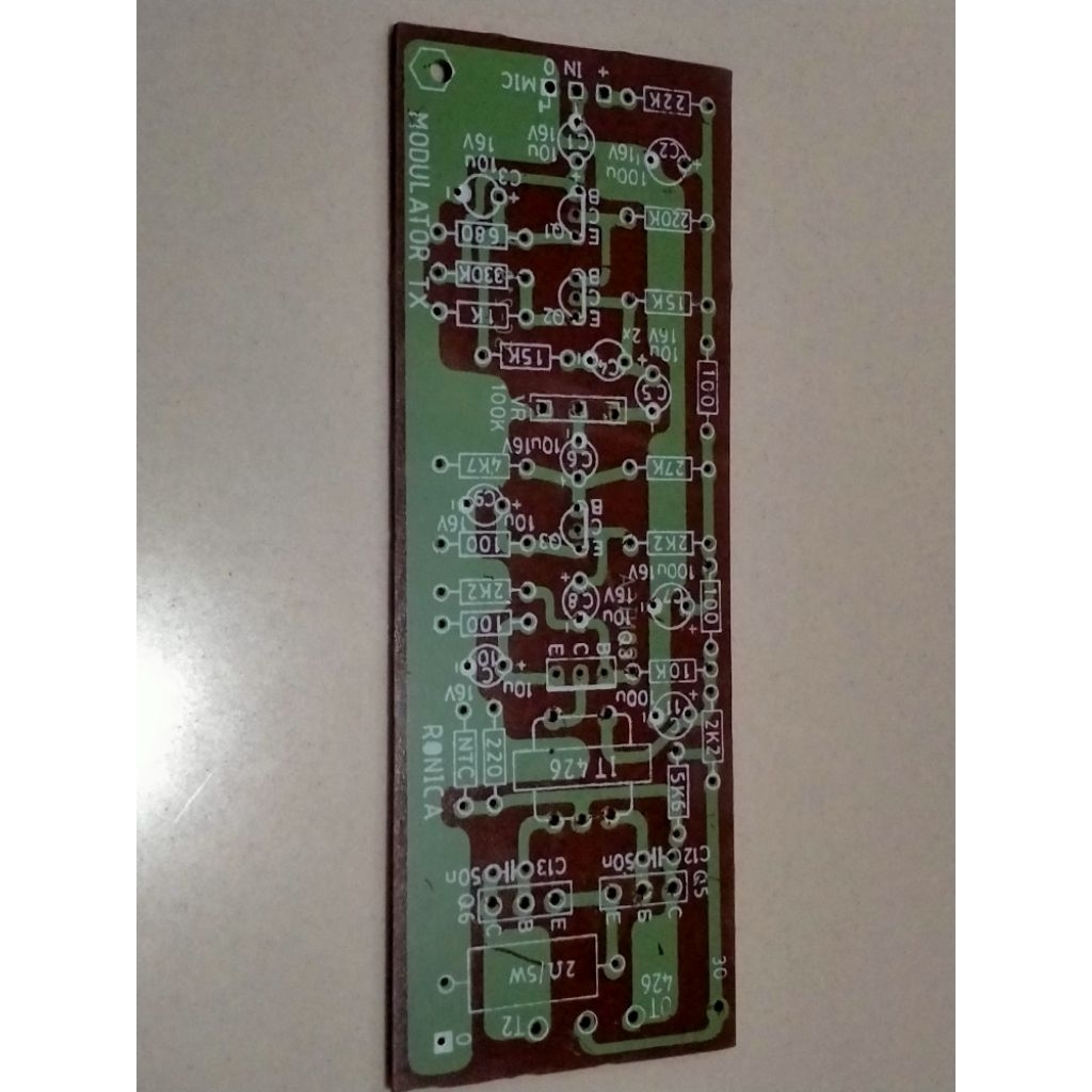 PCB+Skematik SC-219 MODULATOR PEMANCAR
