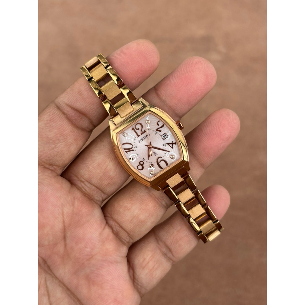 JAM TANGAN WANITA SEIKO LUKIA SOLAR LK 1B22 0BB0 JAPAN ORIGINAL RARE
