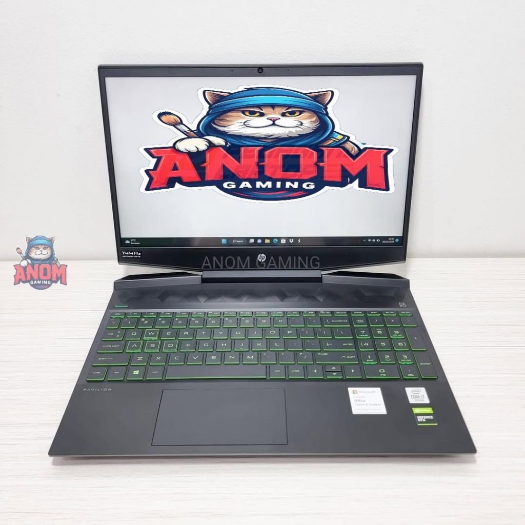 HP PAVILION GAMING 15 Core i7-10750H GTX 1660Ti Ram 16Gb SSD 512Gb Fullsetl