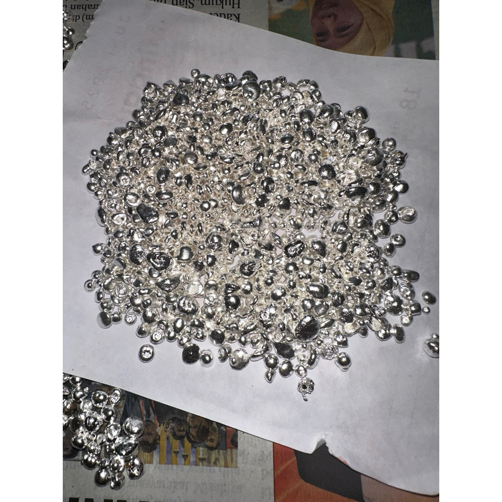 perak murni granule 99.9%
