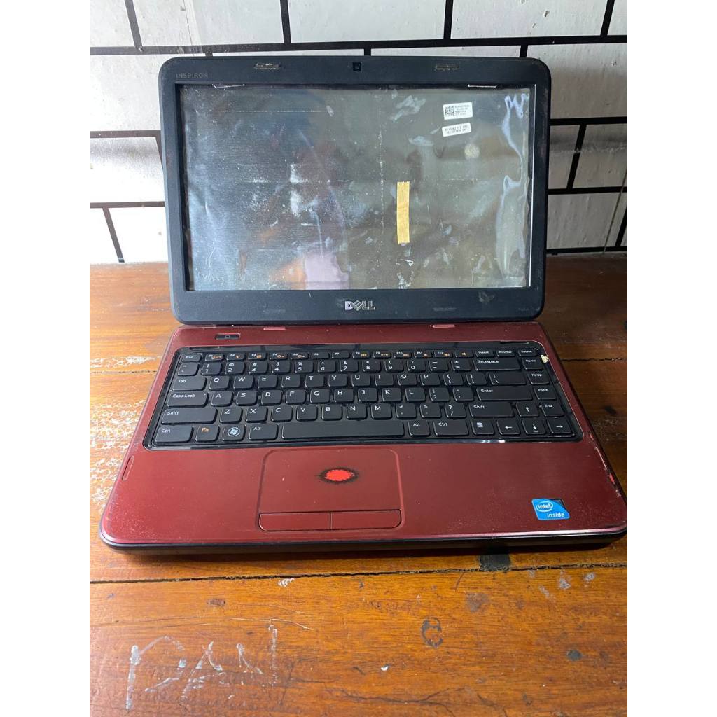 DELL INSPIRON 3420 Casing + mesin mati + keyboard + non lcd