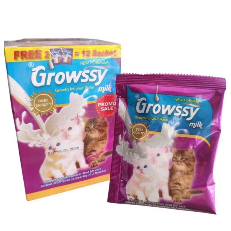 growsy susu bayi kucing susu kitten