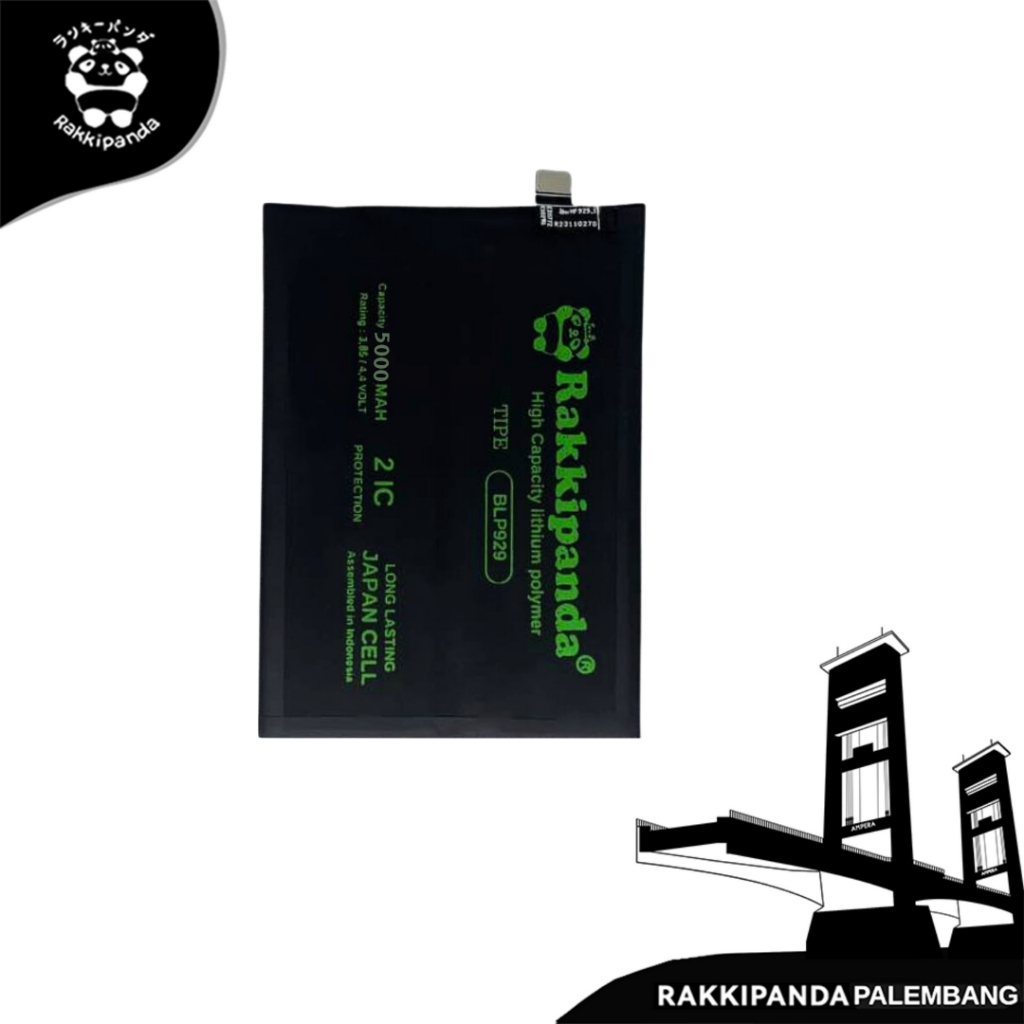RakkiPanda BLP929 Reno 8 Pro 5G / Reno 8 Pro Plus Baterai HP