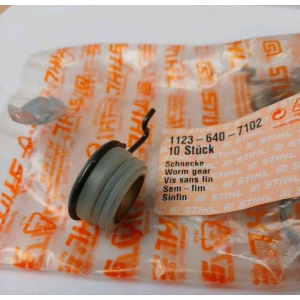 Worm Gear/Gigi Pompa Oli MS-170/180/210/250 STIHL ORIGINAL
