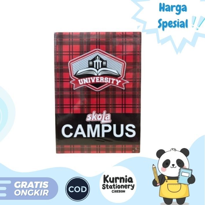 

SKOLA Campus Buku Tulis 50 Lembar 1 Pack ( Isi 10 Buku )