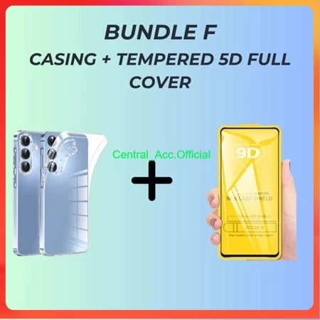 [ Smart ]  CASE BENING + ANTI GORES BENING VIVO V20 / V21 / V21E / V23 / V23E / V25 ] CLEAR CASE TRA