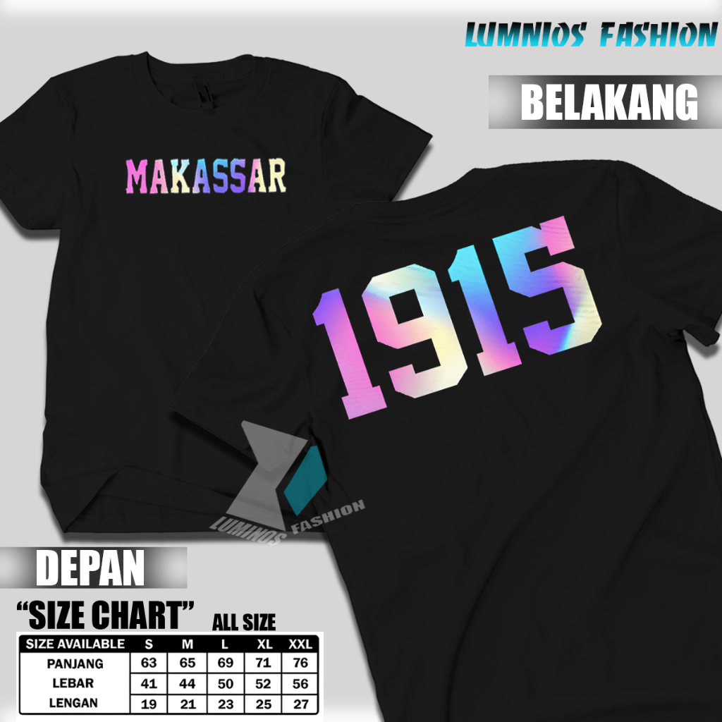 Kaos PSM "MAKASSAR Reflektif" - Juku Eja/Laskar Ayam Jantan/PSM Makassar Bisa Cod 2025