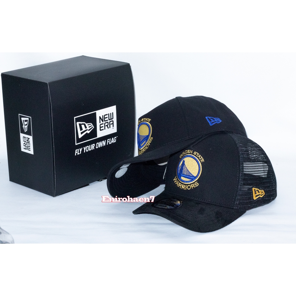 Topi GOLDEN STATE full katun Topi golden state warriors UNISEX HITAM,HP