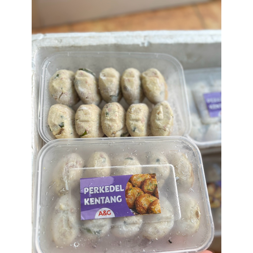 

perkedel kentang kornet