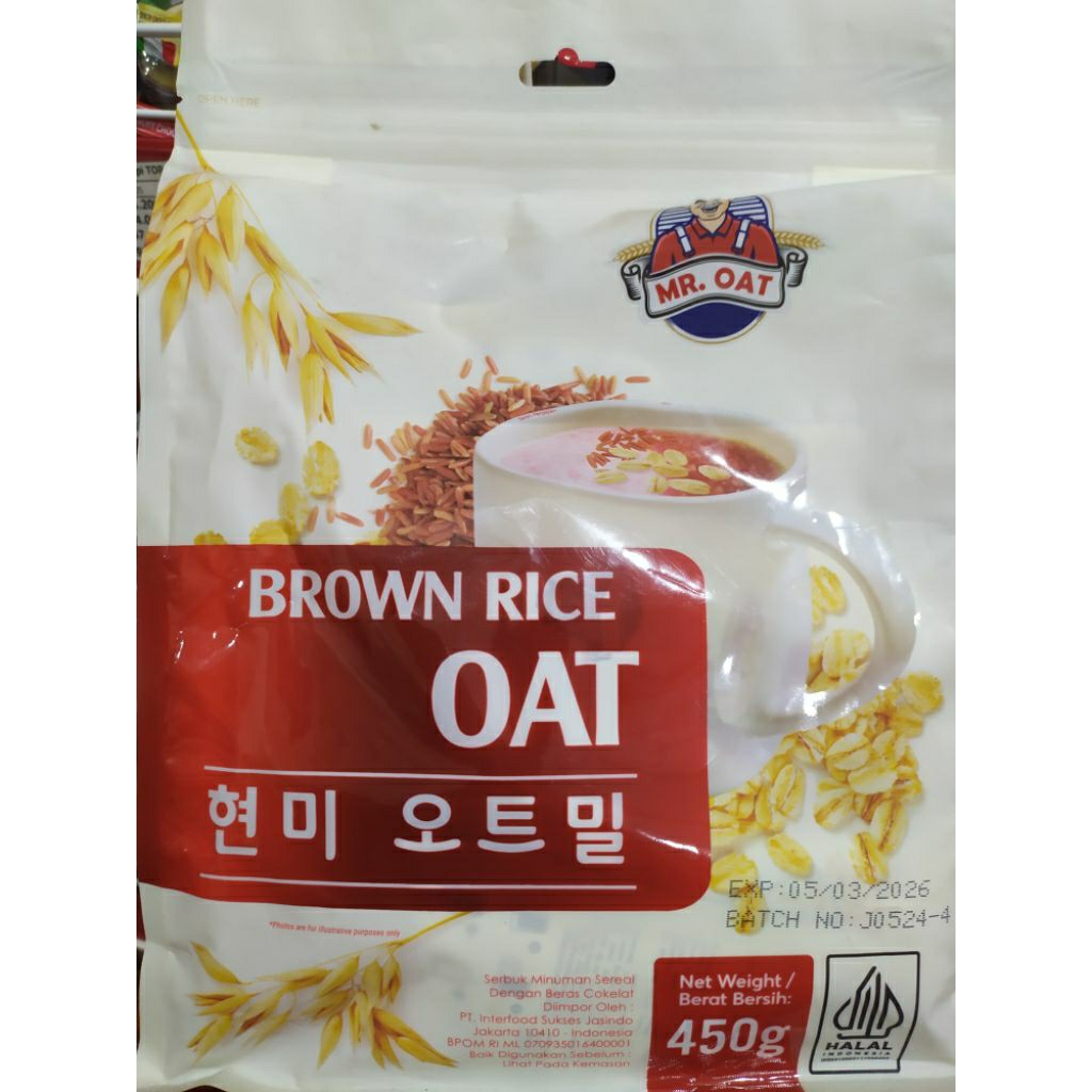 

OAT Brown rice & Black rice exp 03/26