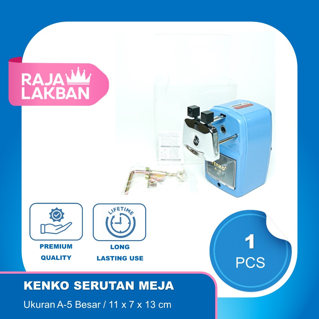 

Serutan Pensil Meja Kenko / Table Sharpener A5 Besar