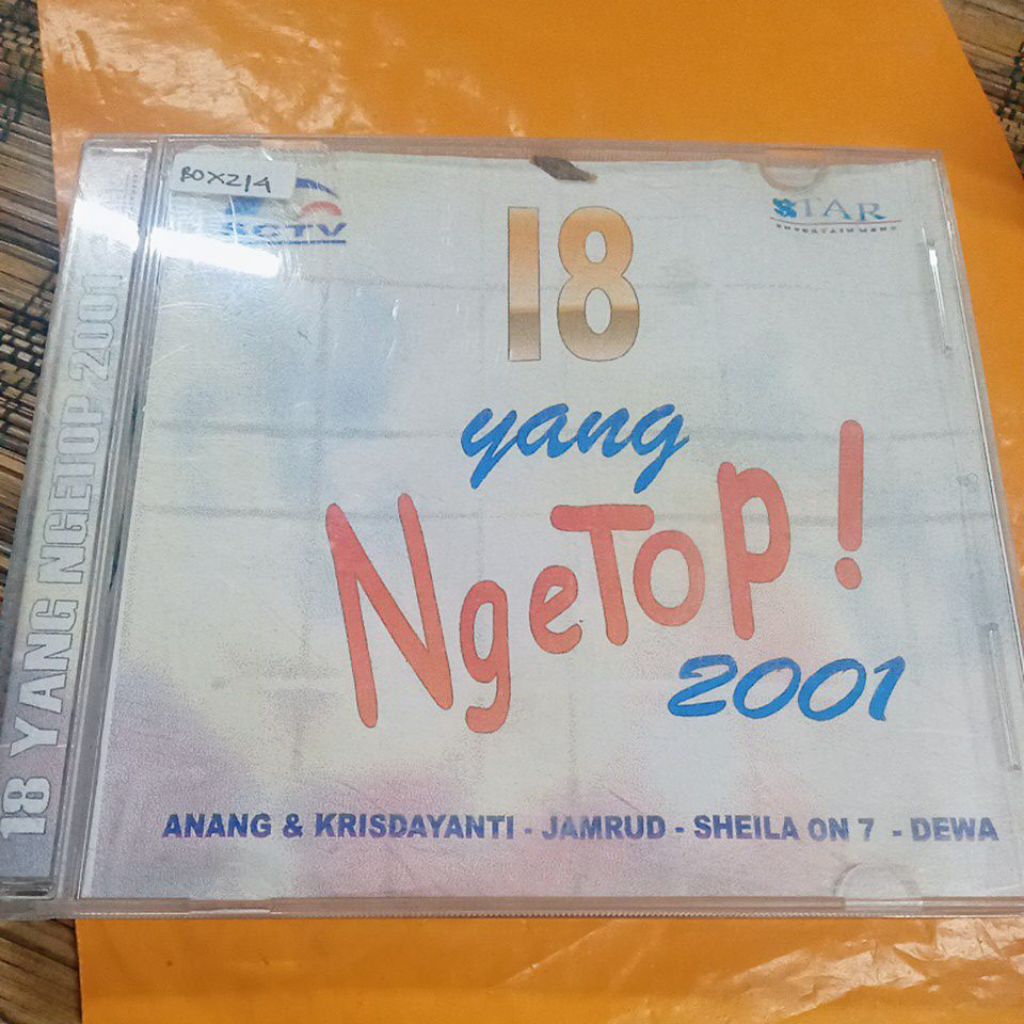 CD AUDIO 18 yang ngetop BOX214