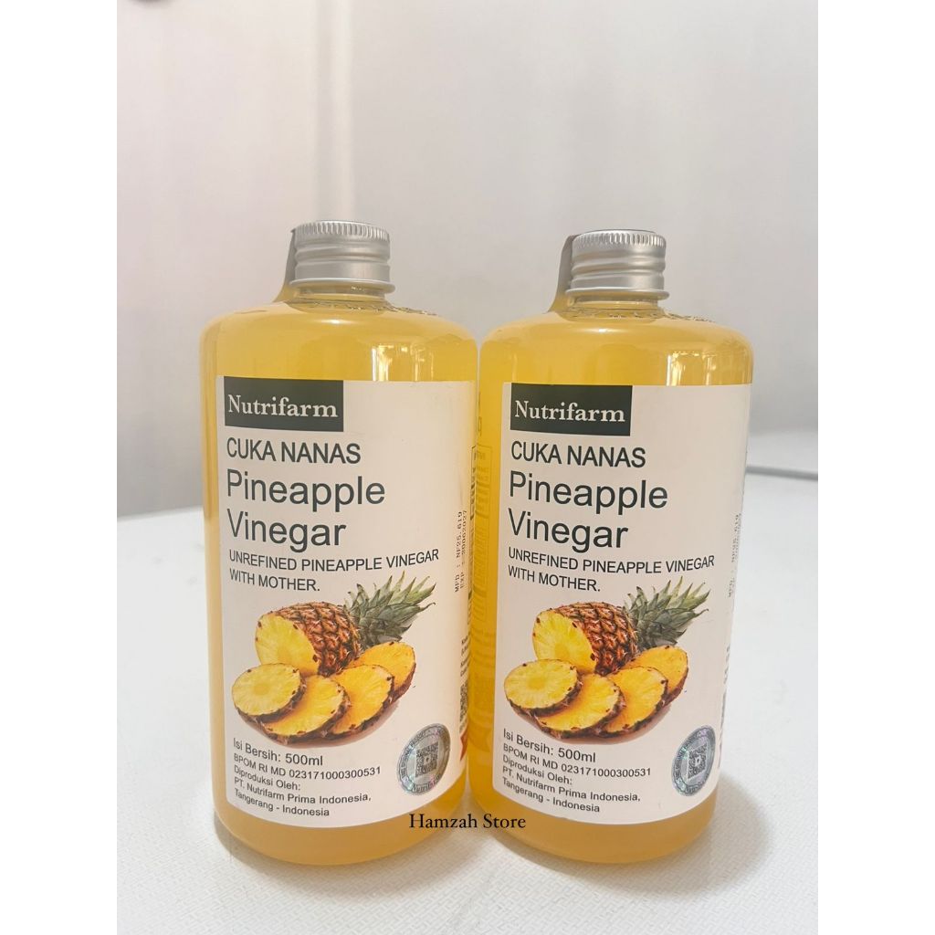 

CUKA NANAS // PINEAPPLE VINEGAR WITH MOTHER // CUKA NANAS ORGANIK 500 ML