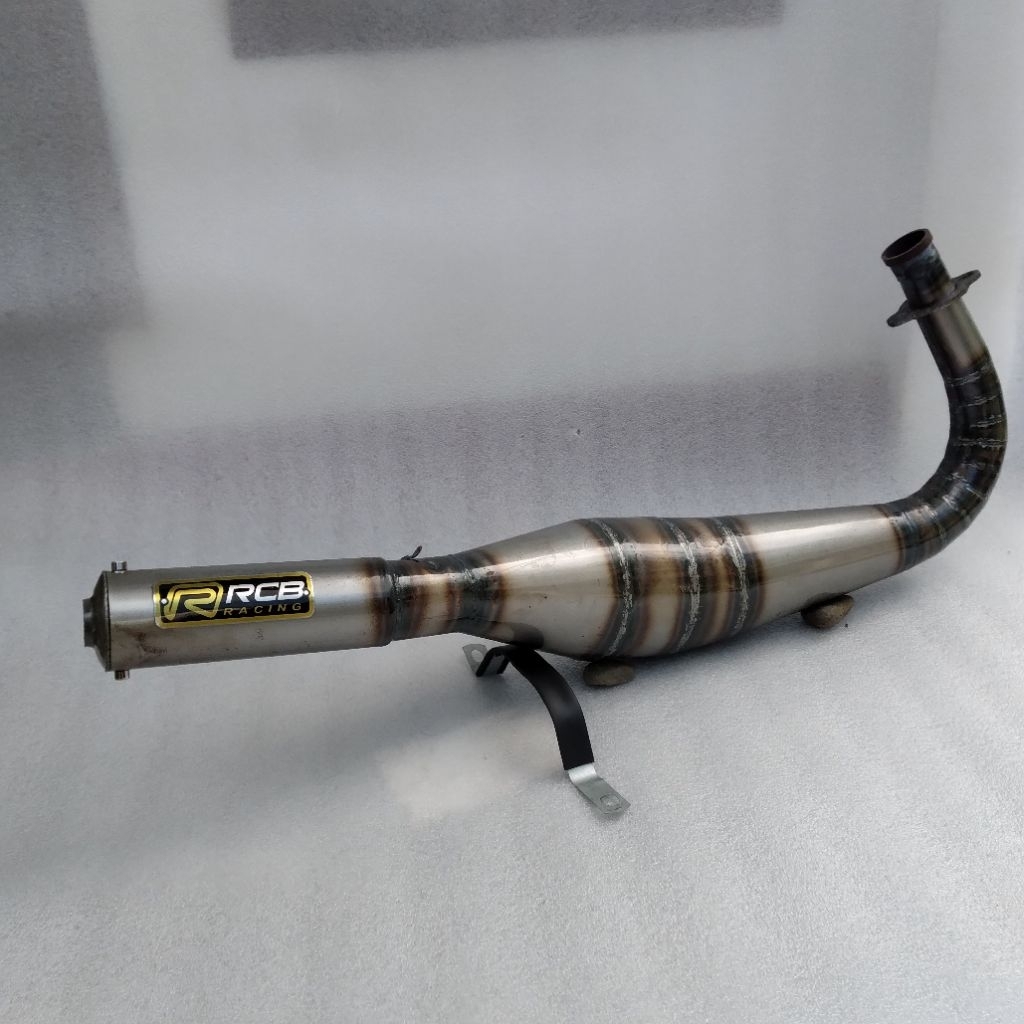 Knalpot Racing Rx King Kolong Kupang Plat RCB
