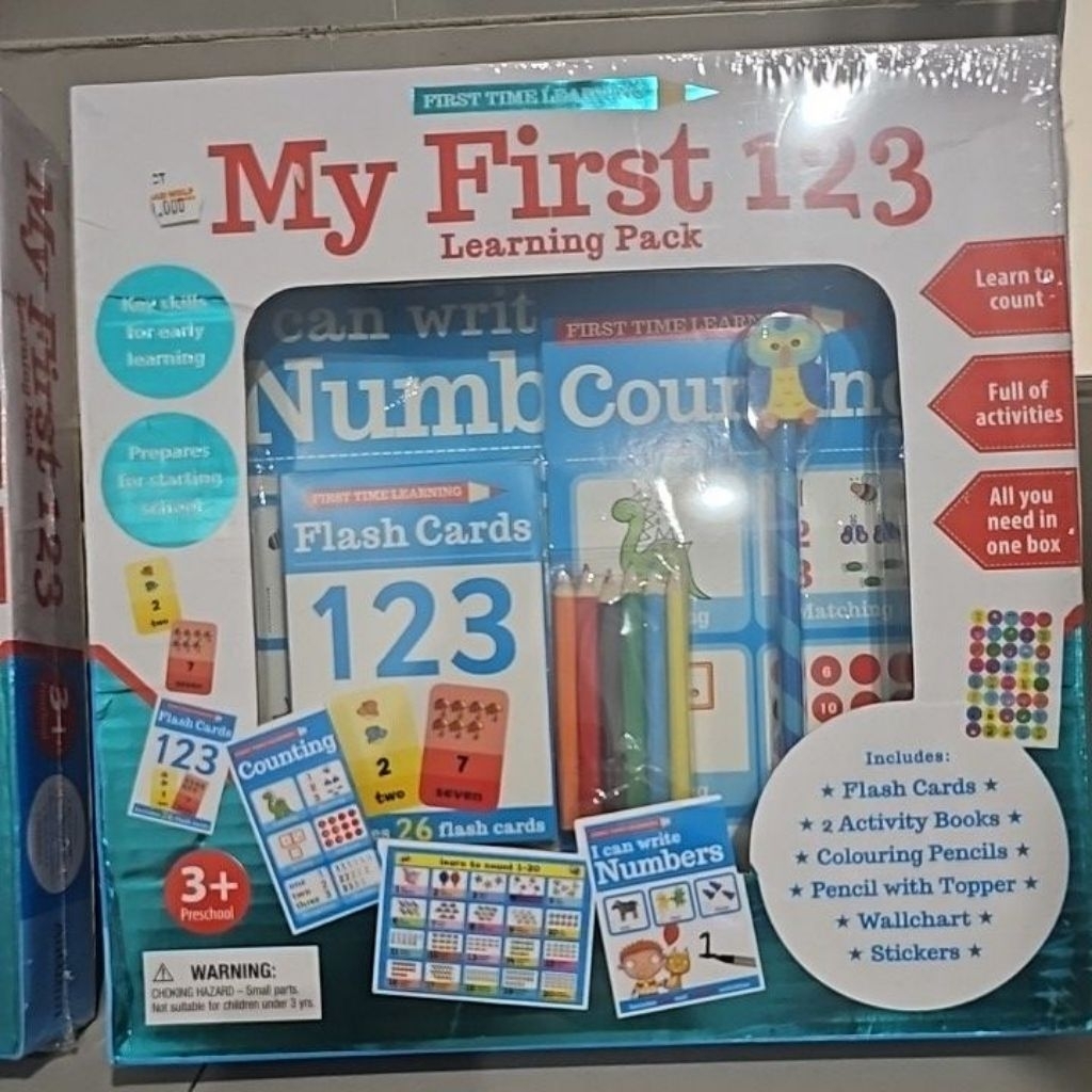 First Time Learning: My First 123 Learning Pack