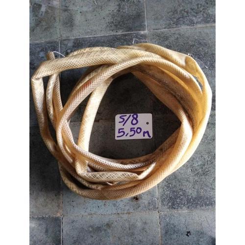 

Selang Air 5/8 " INCI INCH BENANG HOSE SERAT putih Transparan bening