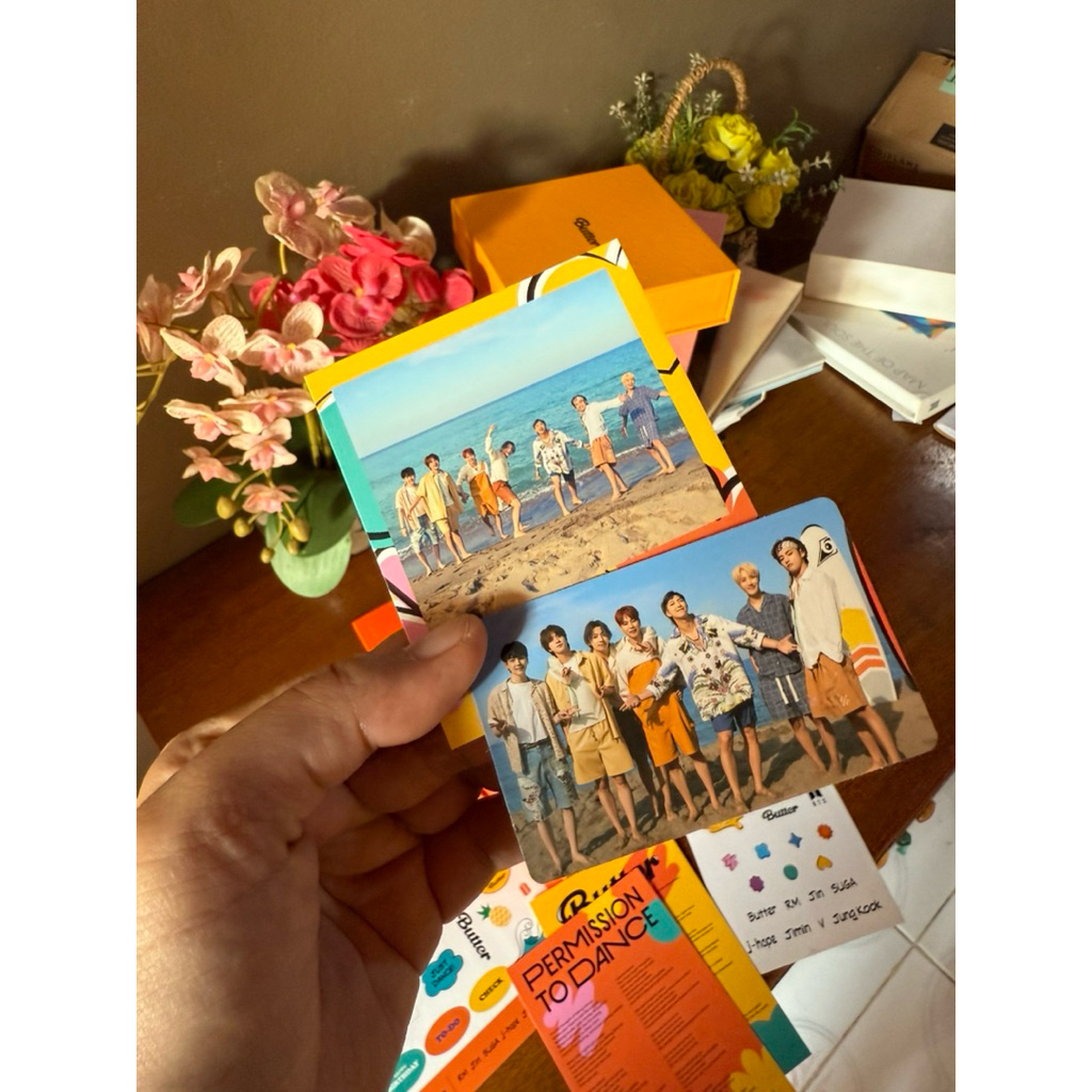 BTS butter Album peaches PC Grup (unsealed)