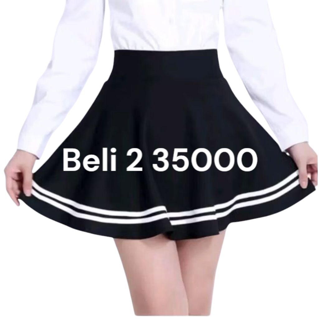 rok mini olahraga sporty senam zumba//rok senam/rok joging