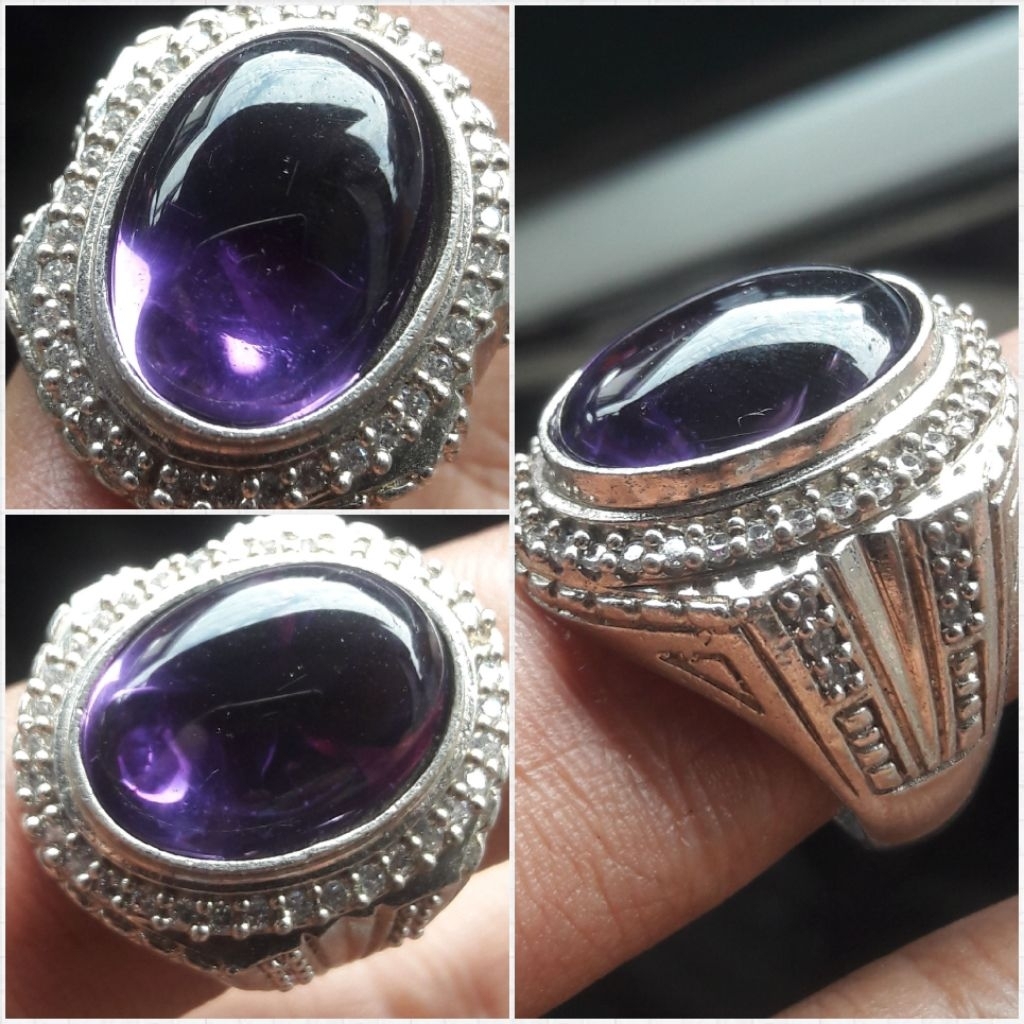 natural kecubung ungu