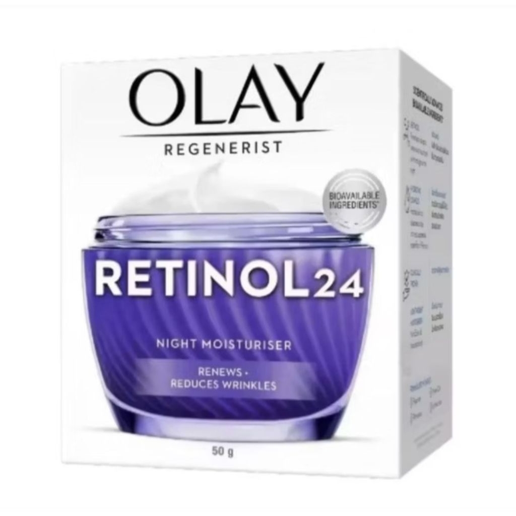 Olay Regenerist Retinol 24 Retinol24 Night Moisturizer Antiaging Cream 50g 50 g