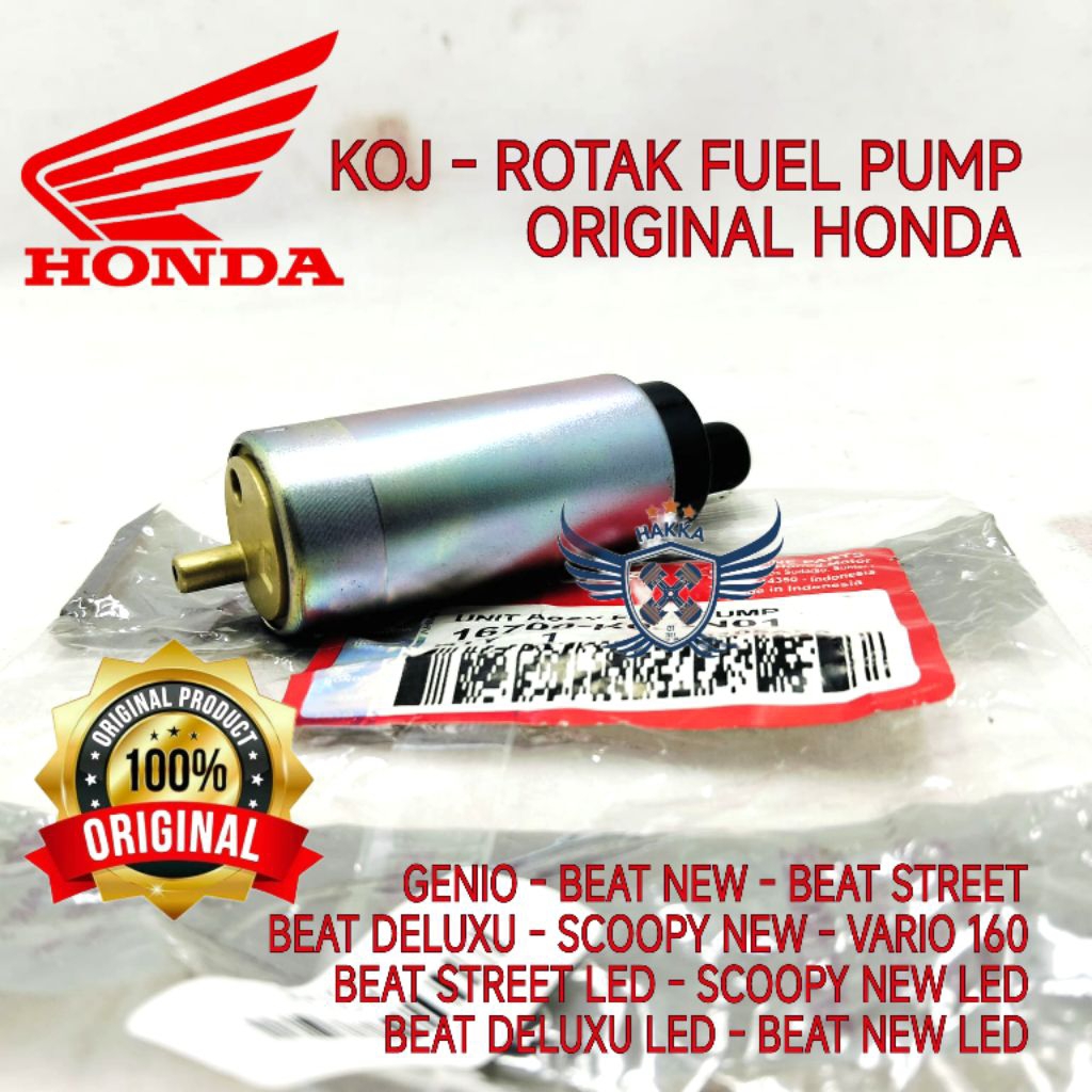 KOJ ORIGINAL ROTAK FUEL PUMP HONDA BEAT NEW LED, ROTAK FUEL PUMP HONDA BEAT STREET LED, ROTAK FUEL P