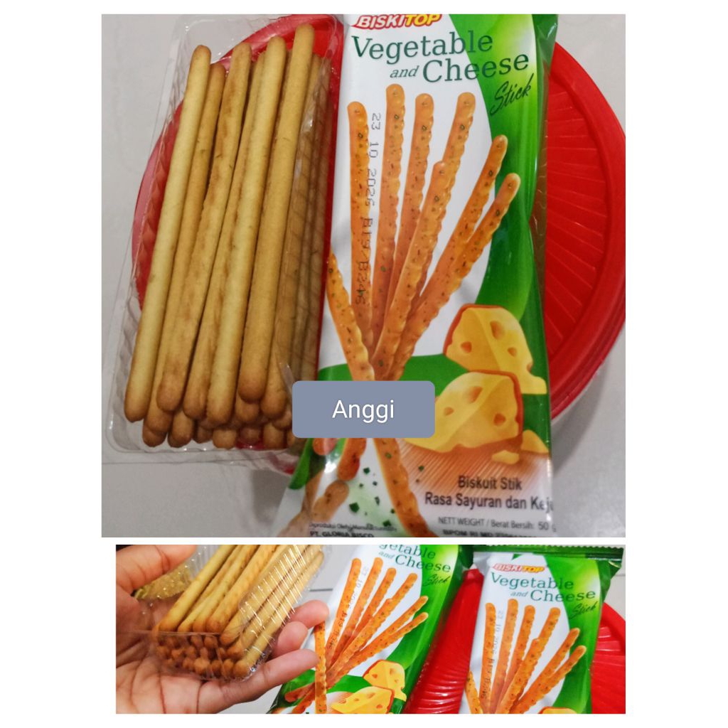

Biskitop stik vegetable cheese biskuit biscuit