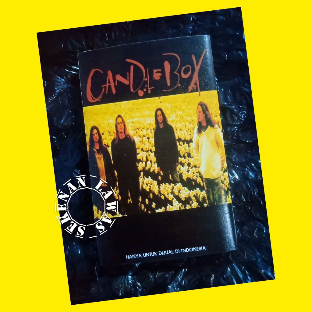 Kaset Candle Box - Self Title (Cover Dalam Ada Sedikit Noda / Cek Foto)