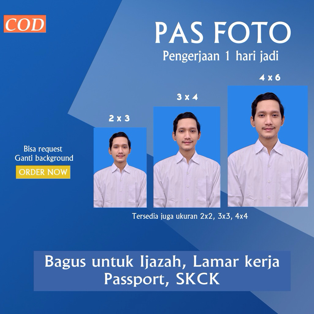 CETAK PAS FOTO DOFF Halus