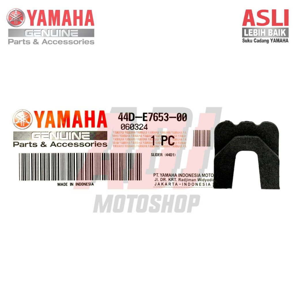 1 SET SLIDER PLASTIK JEPITAN KLIP TUTUP RUMAH ROLLER NOUVO MIO SPORTY SOUL J GT FINO KARBU XRIDE 115