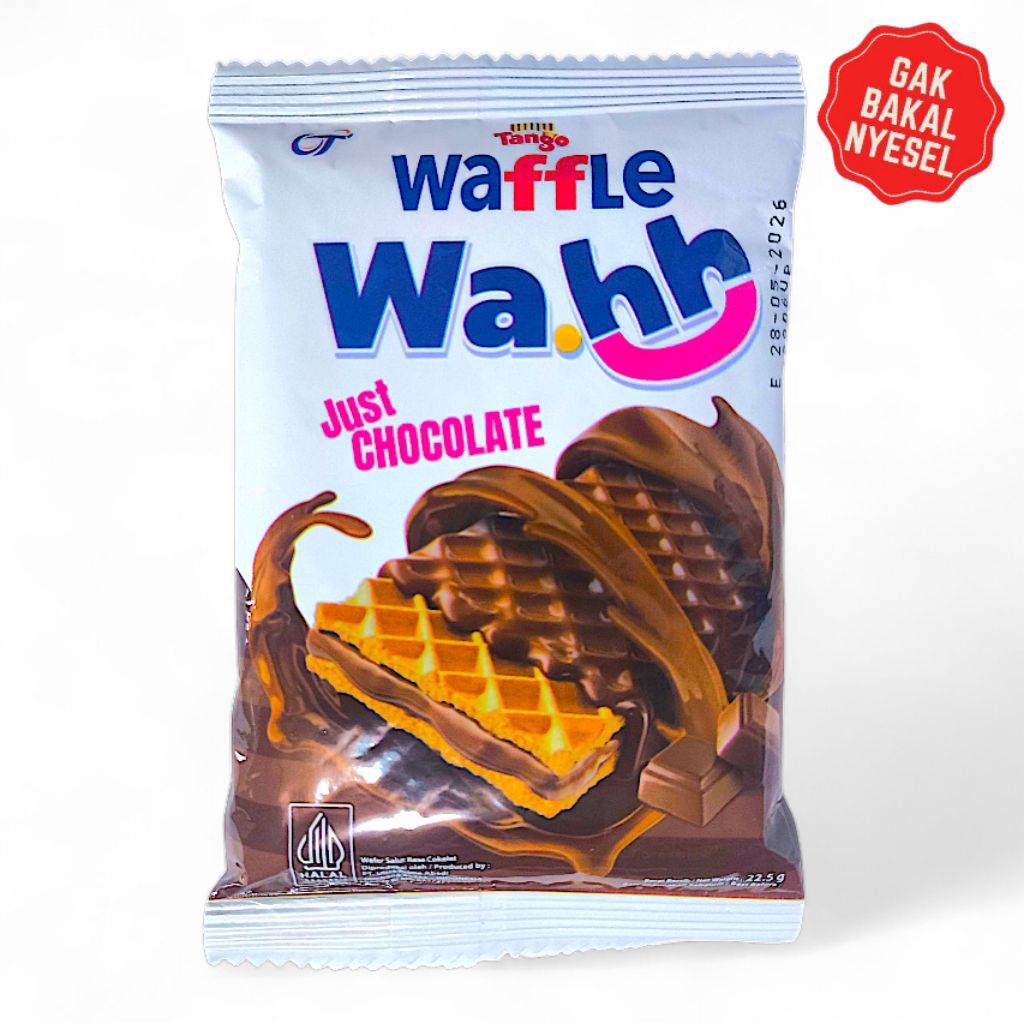

TANGO WAFFLE WA.HH [BELI BANYAK LEBIH MURAH] Wafer Renyah Isi Krim Cokelat Disalut Lagi Cokelat Bikin Ngemil Nggak Pernah Sebikin WAHH Ini! Snack Enak
