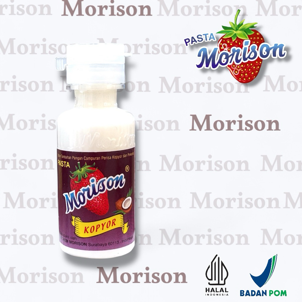 

Pasta Morison Kopyor Perisa & Pewarna Essence
