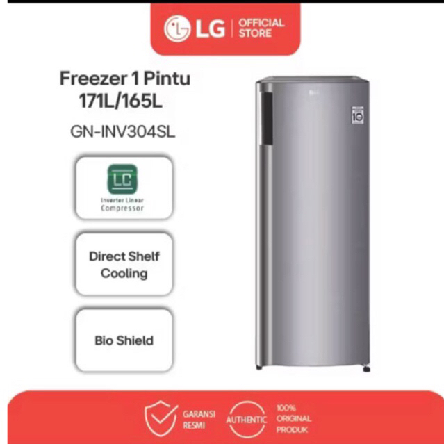 LG FREEZER 6RAK GN-INV 304