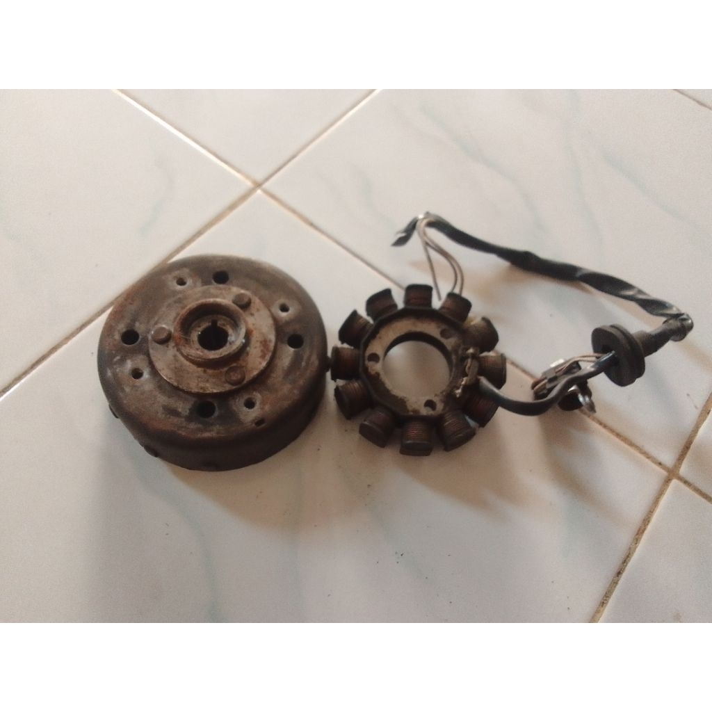 full set spul pulser magnet kipas Yamaha Mio j Mio GT soul GT copotan cabutan original 54p