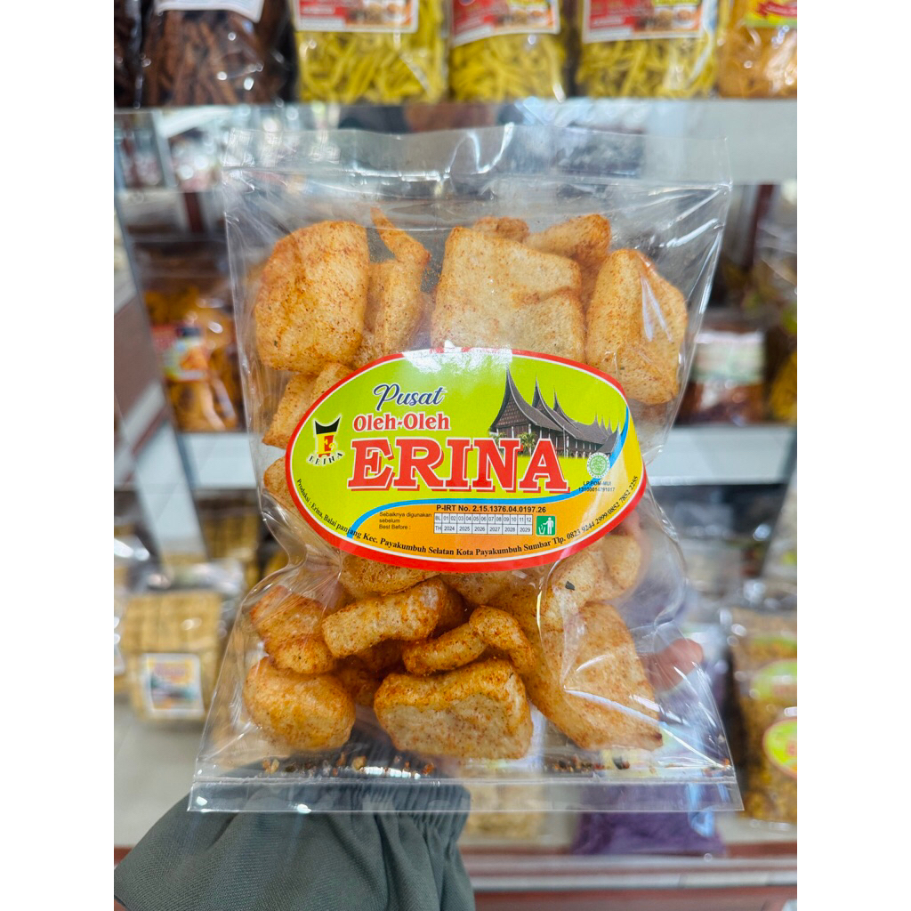 

kerupuk kulit pedas