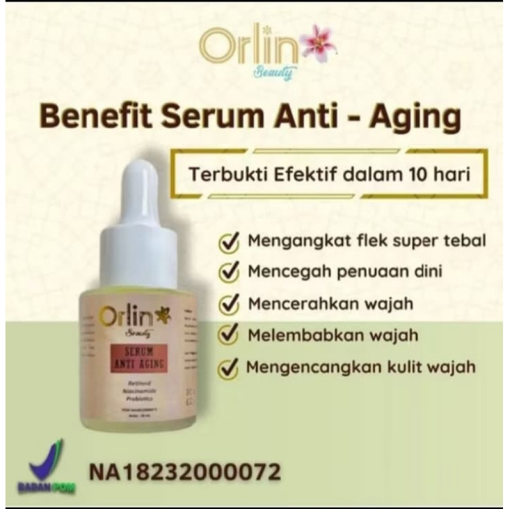 ORLIN BEAUTY / SERUM ANTI AGING ORLIN BEAUTY / SERUM ANTI AGING / SERUM ORLIN BEAUTY / SERUM FLEK OR