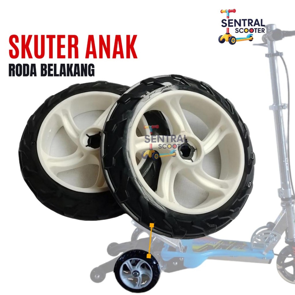 Roda Ban Belakang Skuter Anak Pedal Injak RMB Vita-T