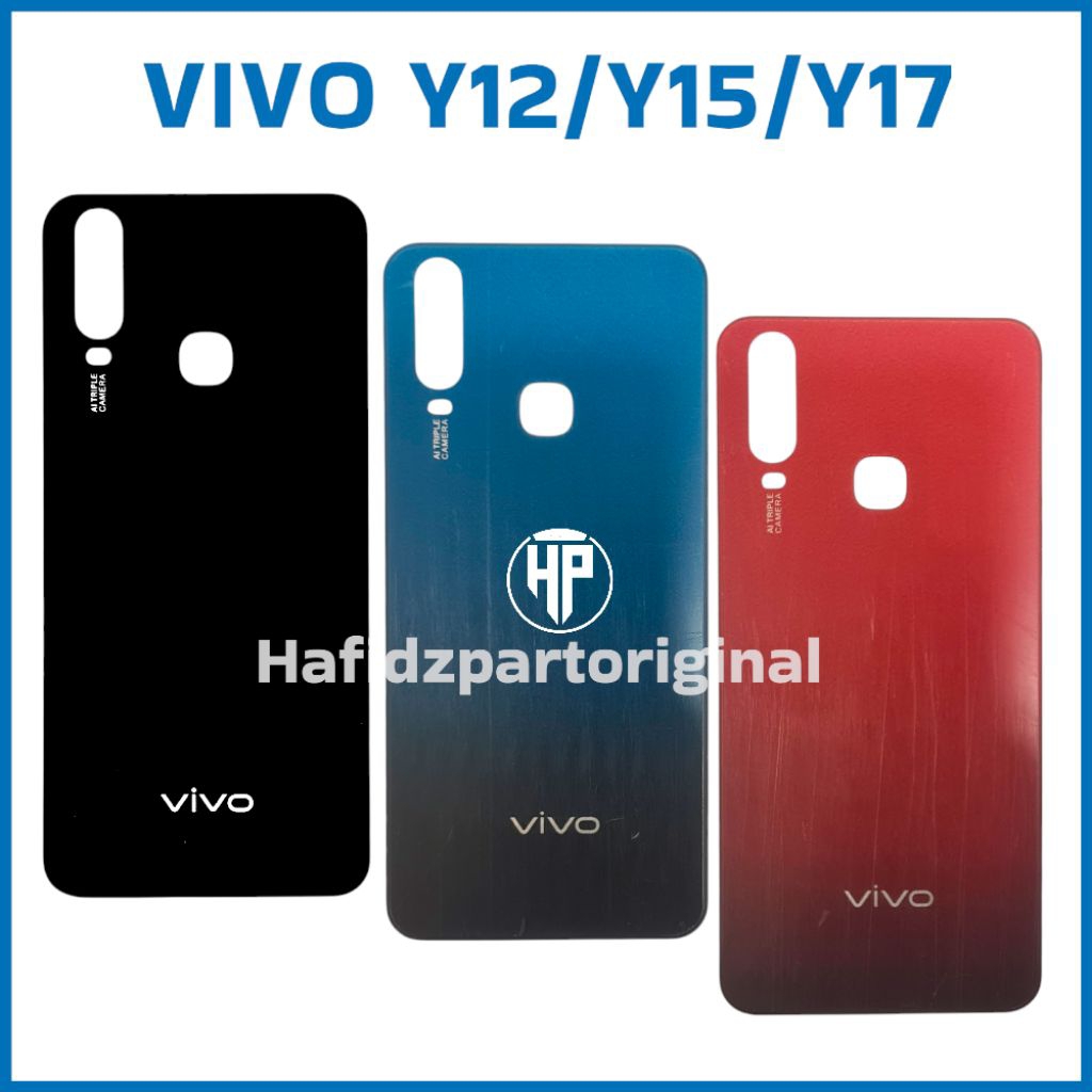 Backdoor Backcover Casing Belakang Tulangan Tengah Bazzel Vivo Y12 / Y15 / Y17 New