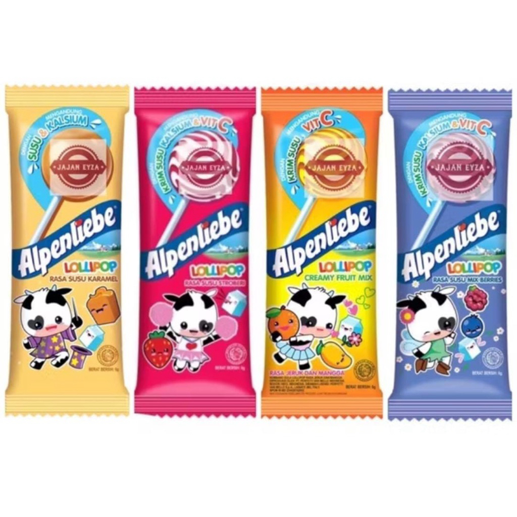 

Alpenliebe Permen Lollipop Hanger Rasa Buah [24’s/Pack]