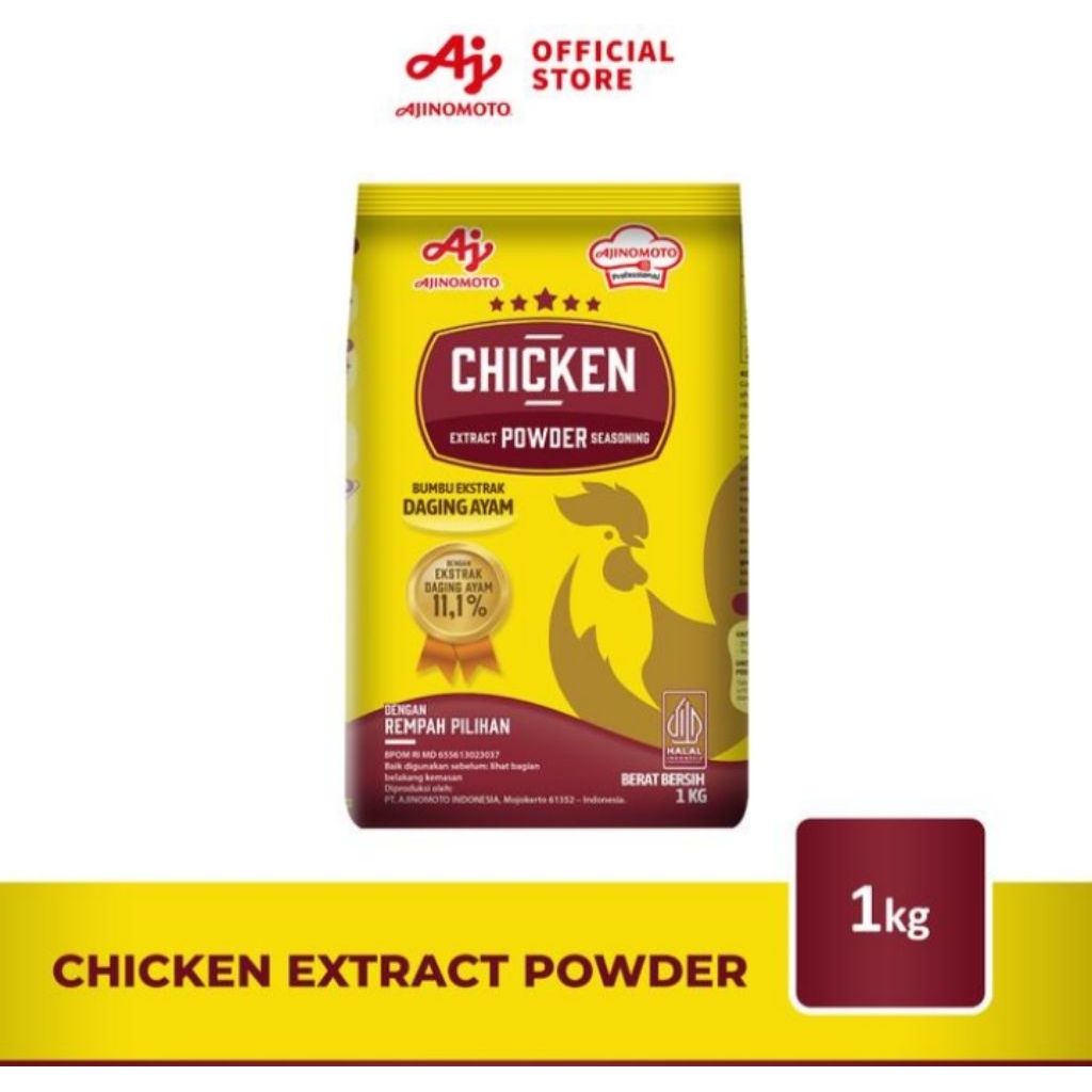 

AJINOMOTO Chiken Extra Powder Seasoning Bumbu Kaldu Ayam