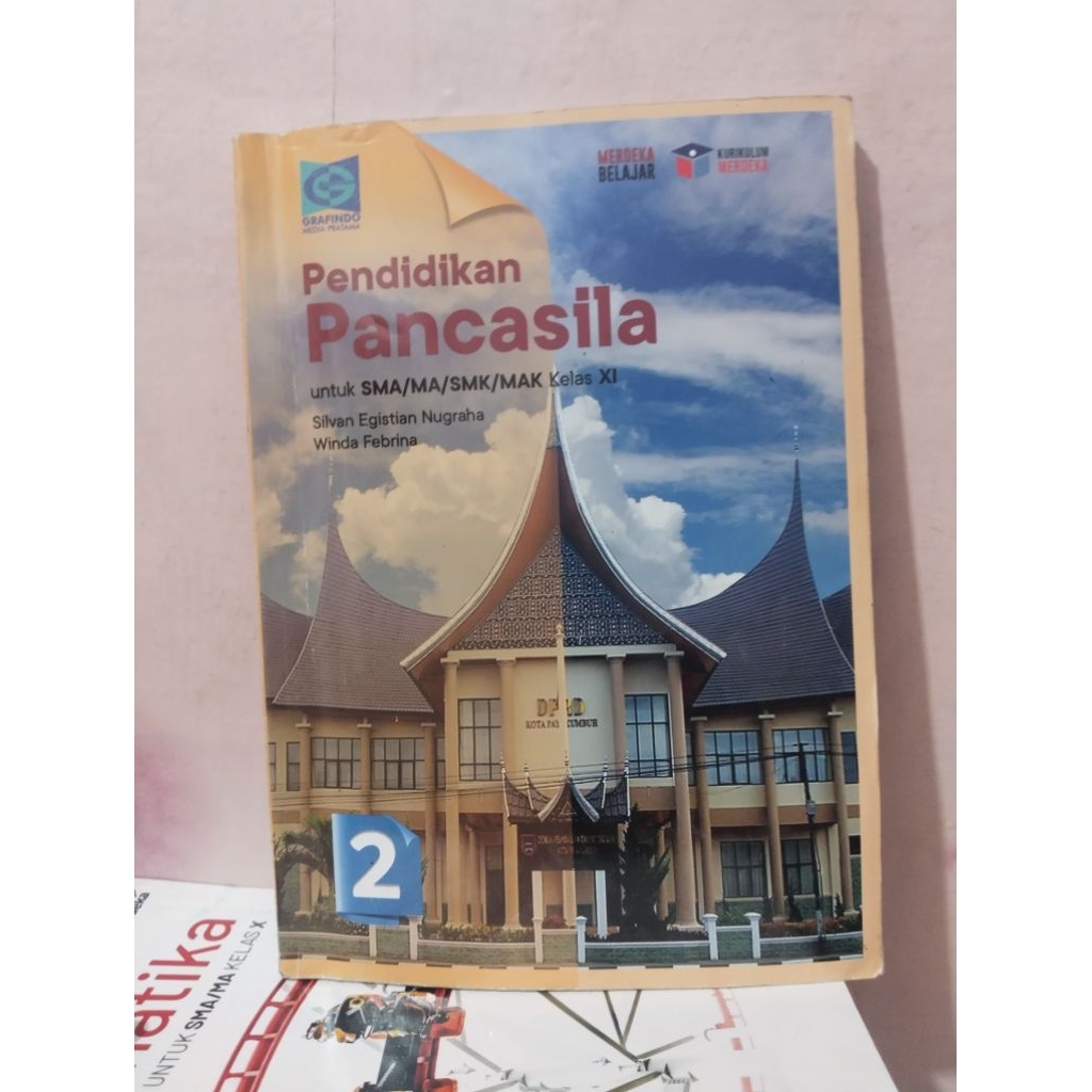 buku biologi, kimia, ppkn/pancasila, agama islam kelas 11/XI/2 sma ma grafindo kurikulum merdeka