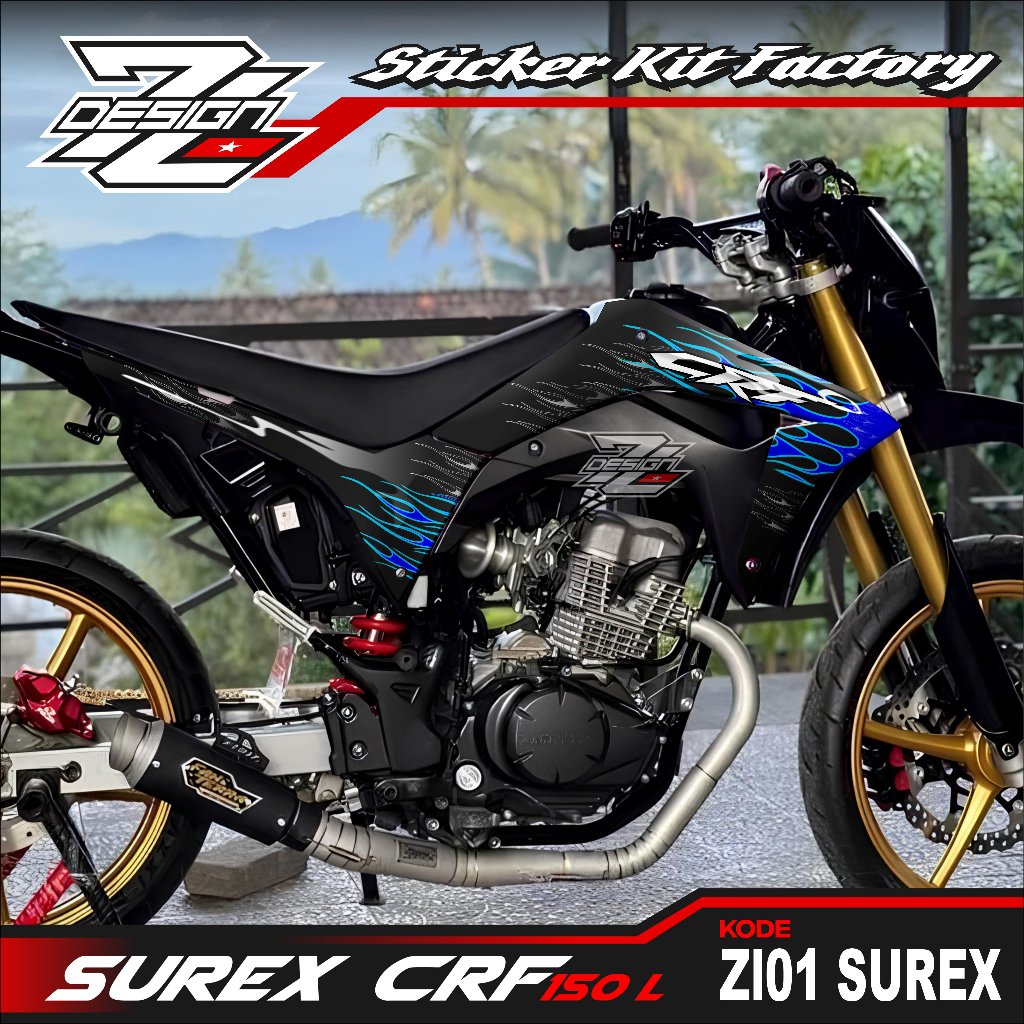 Striping Crf Surex Variasi Striping Crf Surex Simple minimalis