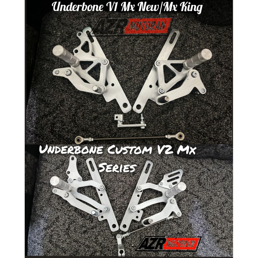 Underbone Mx King Model BPRO Footstep Underbone Mx New