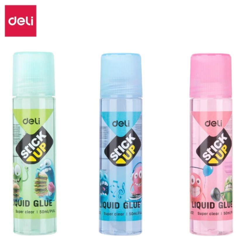 

Liquid Glue / Lem Cair 50ml DELI A21200 - Lem Kertas Serbaguna untuk Sekolah Kantor Kerajinan