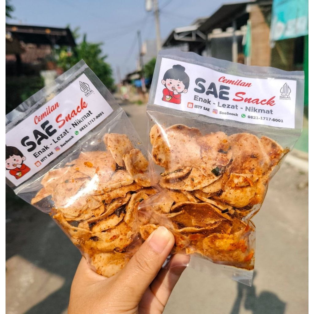 

Paket Reseller Basreng Pedas/Original Daun Jeruk
